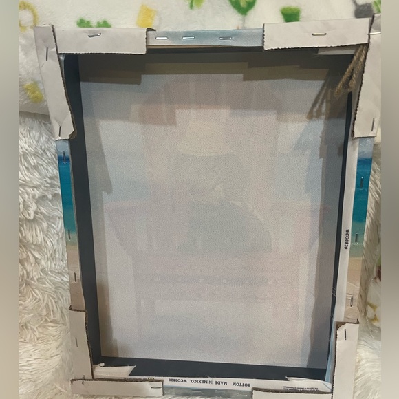 Dachshund canvas beach picture wall art - Picture 4 of 8